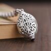 Spiritual Tibetan Six-Word Mantra Amulet Pendant for Protection