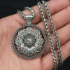 Indian Zen Yoga Mandala Pendant