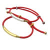 Tibetan Red String Bracelet - Buddhist Lucky Charm