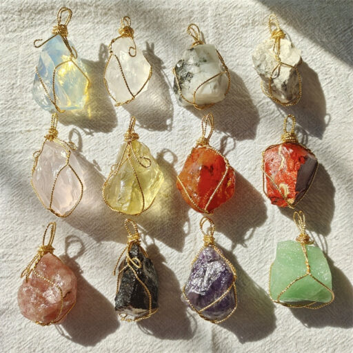 Feng Shui Exorcism Natural Crystal Protection Energy Stones