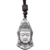 Guanyin Pendant Necklace with Buddha Head