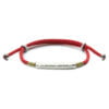 Tibetan Red String Bracelet - Buddhist Lucky Charm