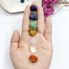 Seven Chakra Crystal Energy Stones for Yoga, Meditation, and Healing