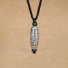 Tibetan Nine-Eyed Dzi Bead Pendant