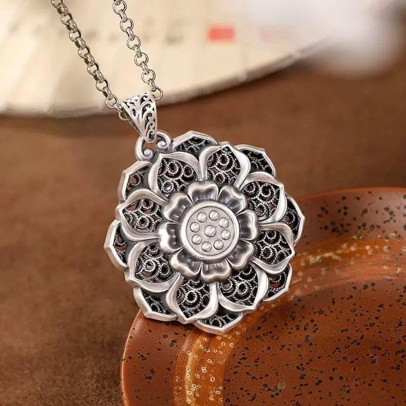 Vajra Lotus Pendant