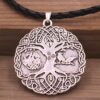 Viking Odin Amulet Tree of Life Pendant