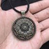 Indian Zen Yoga Mandala Pendant