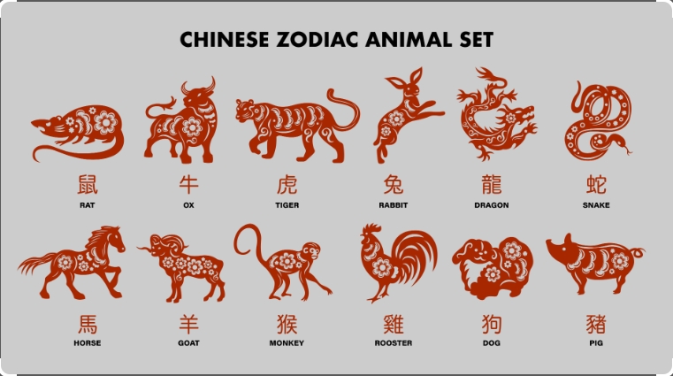 Chinese Zodiac (Chinese constellations)