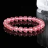 Obtain the Bracelet of Love – Natural Strawberry Quartz Bracelet