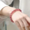 Obtain the Bracelet of Love – Natural Strawberry Quartz Bracelet