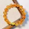 Attract wealth-Citrine with Pixiu bracelet