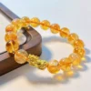 Attract wealth-Citrine with Pixiu bracelet