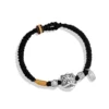 Guarding Peace - Fortune Lion 999 Silver Couple Bracelet