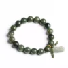 Attract wealth-Jadeite Pixiu jade bracelet
