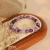 Natural Amethyst Fortune Bracelet