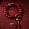 Symbol of harmony - Emperor sand peace buckle auspicious cloud gourd bracelet