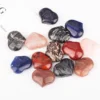 Mini Natural Crystal Heart – Hand-Carved Gemstone Decoration for Home & Gifts