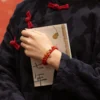 Gathering happiness and good fortune - cinnabar double-layer bracelet