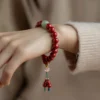 Symbol of harmony - Emperor sand peace buckle auspicious cloud gourd bracelet