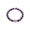 Natural Brazilian Amethyst Beaded Good Luck Bracelet
