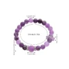 Natural Amethyst Fortune Bracelet
